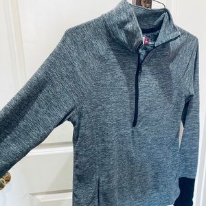 SO small-outdoor fleece athletic sweatshirt.